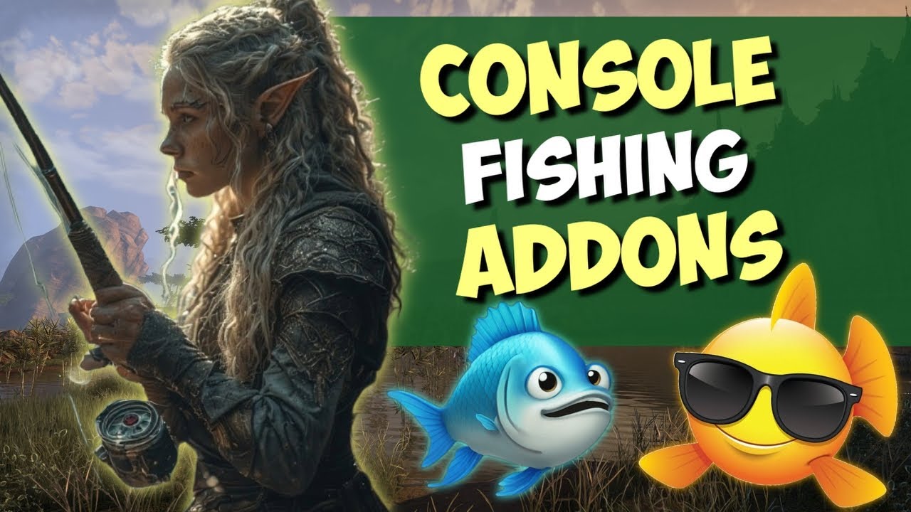 🐟Fishing Addons For Console! | Elder Scrolls Online