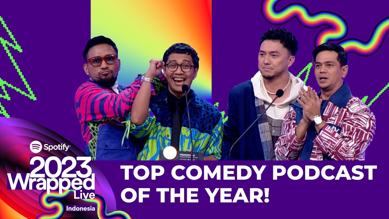 CONGRATULATION PODKESMAS Winner Top Comedy Podcast Of The Year | SPOTIFY WRAPPED LIVE INDONESIA 2023