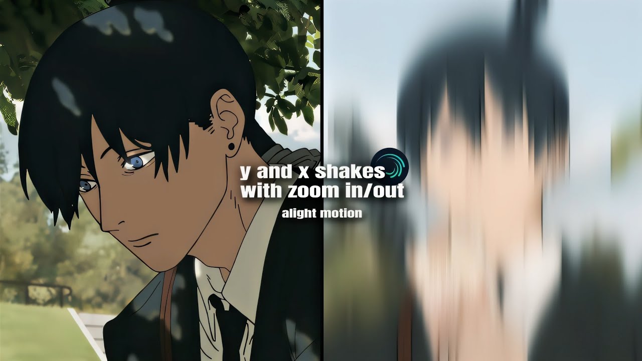 [Alight motion] y and x shakes w zoom in/out tutorial!