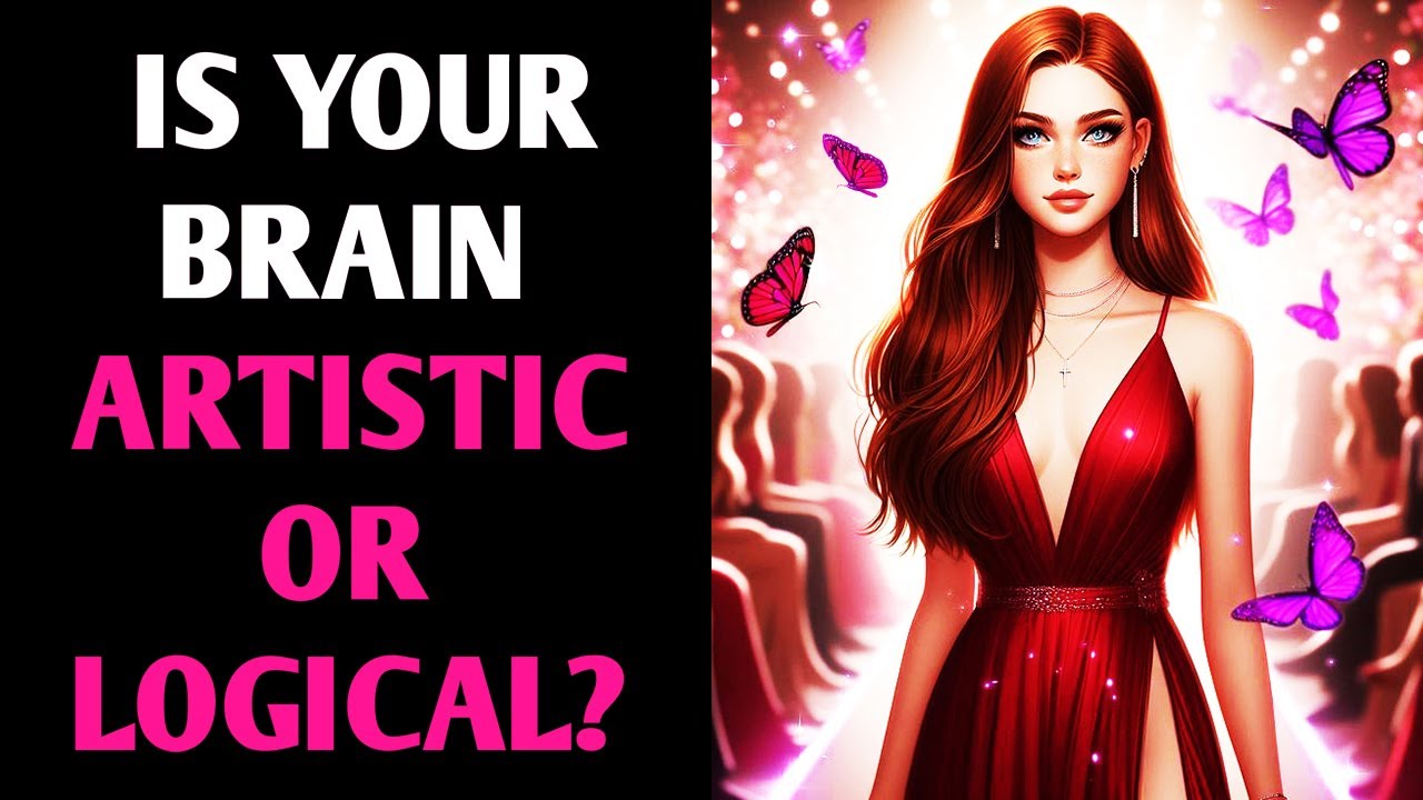 IS YOUR BRAIN ARTISTIC OR LOGICAL? IQ QUIZ Personality Brain Test - 1 Million Tests