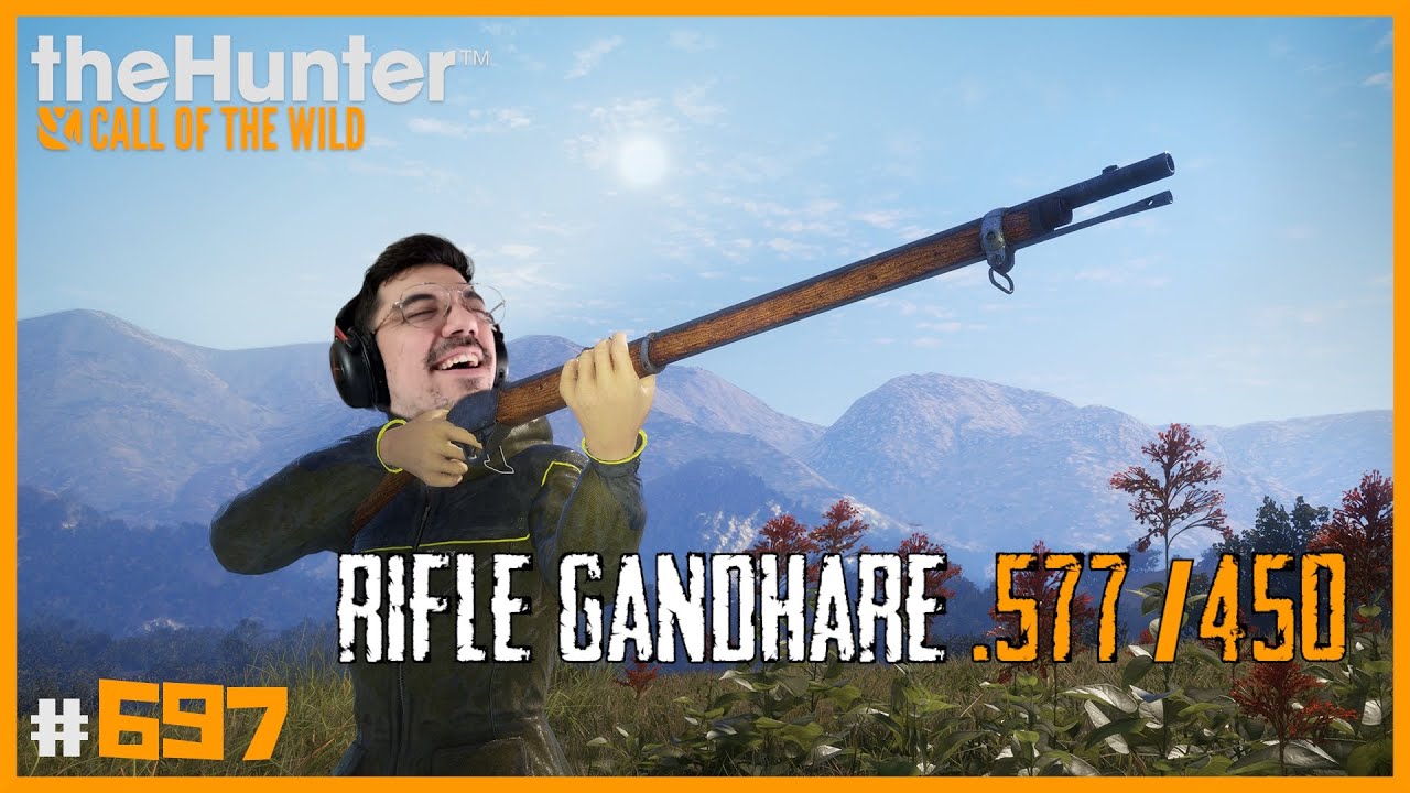 PROBANDO EL RIFLE GANDHARE .577/450 PÓLVORA - RIFLE NEPALÍ | 🦌theHunter: CotW #697