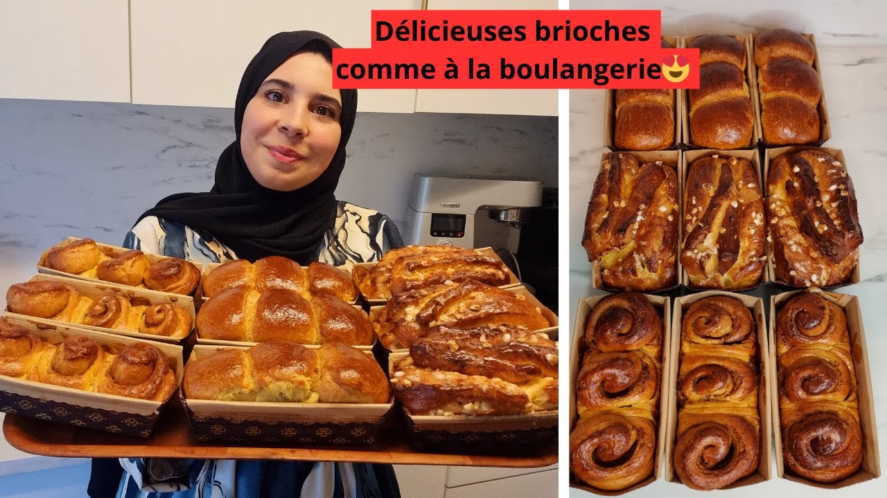 Délicieuses brioches comme à la boulangerie!