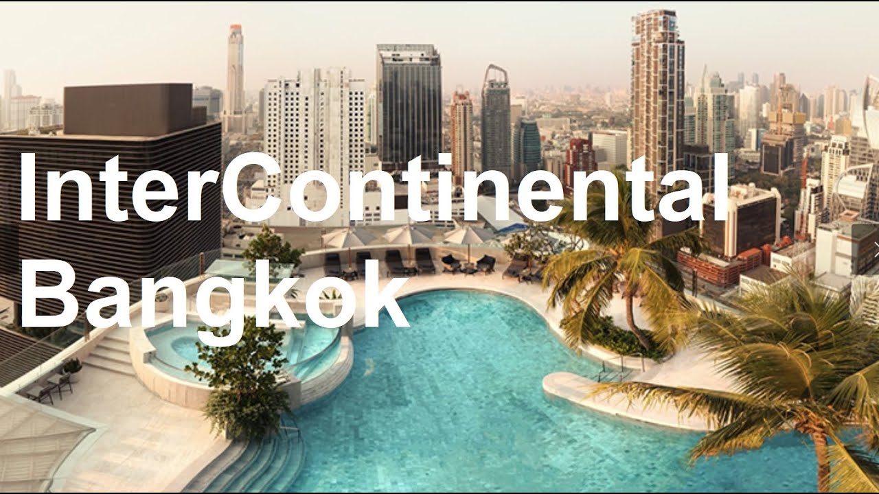 Intercontinental Hotel Bangkok | Room tour | Gym and swimming pool
