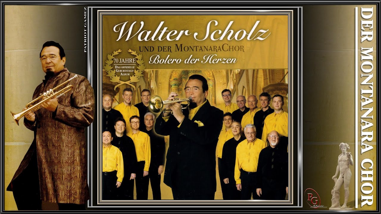 DER MONTANARA CHOR & WALTER SCHOLZ ~ Abendstille in den Bergen - Scellino Pecuniotti ~ Ltg. M. ALBER