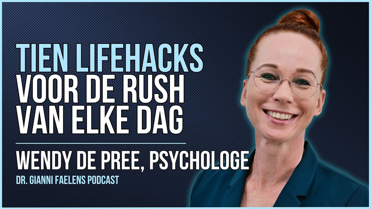 100 lifehacks voor minder stress en meer balans, met psychologe Wendy de Pree
