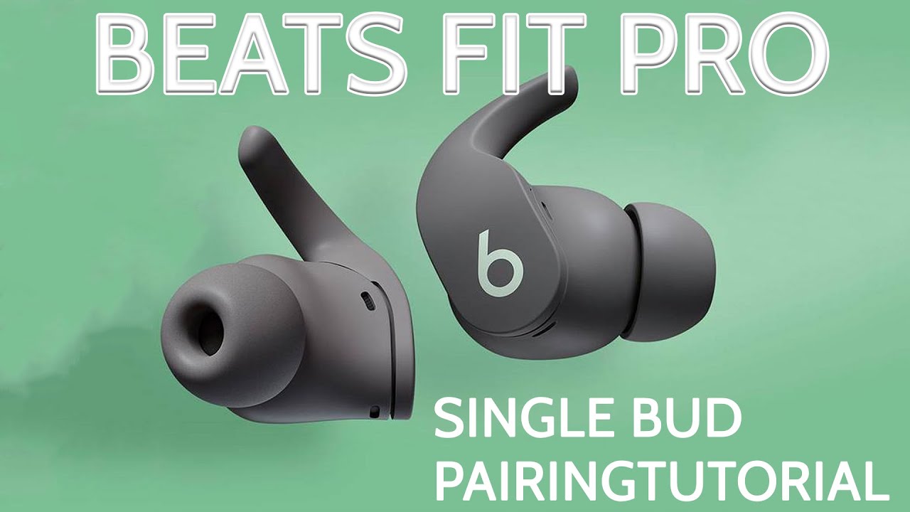 How to Pair Two Single Beats Fit Pro Buds | How to Tutorial