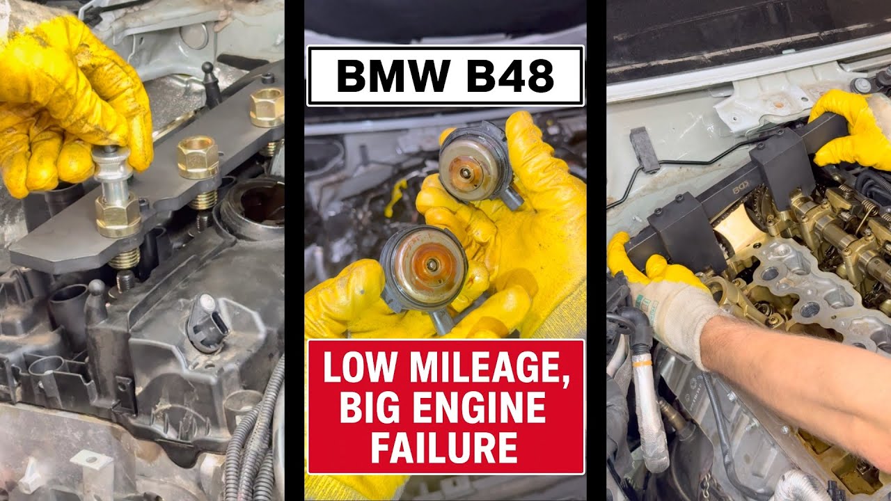 Camshaft Phaser Destroyed BMW B48 Engine — Full Repair!