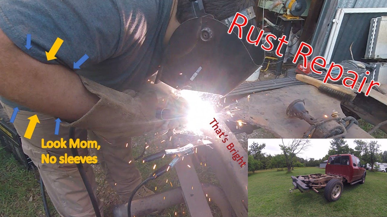 Fixing the Rust Problem on the Frame of the 2001 Ford Ranger