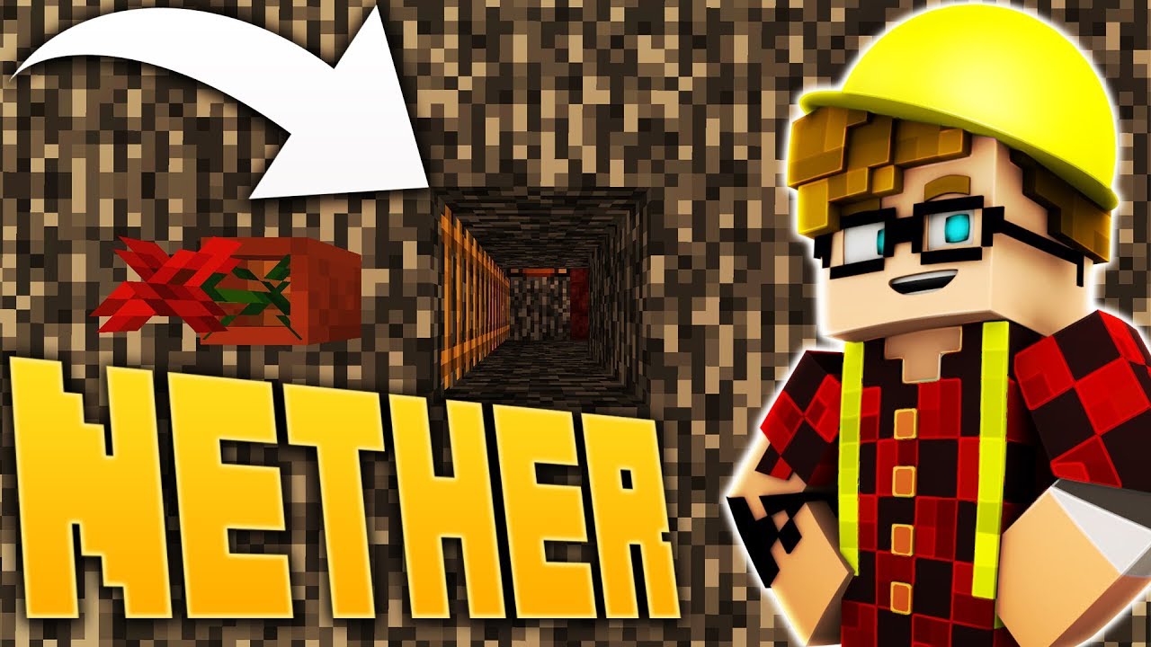 HO FINITO I DIAMANTI... COME SFONDARE LA BEDROCK NEL NETHER!! - Minecraft #48