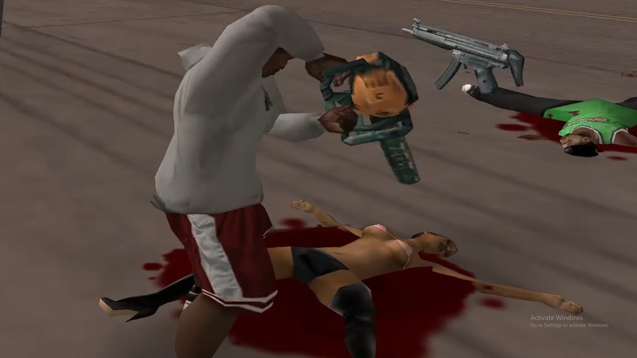 GTA SA random kocak gaming ps2