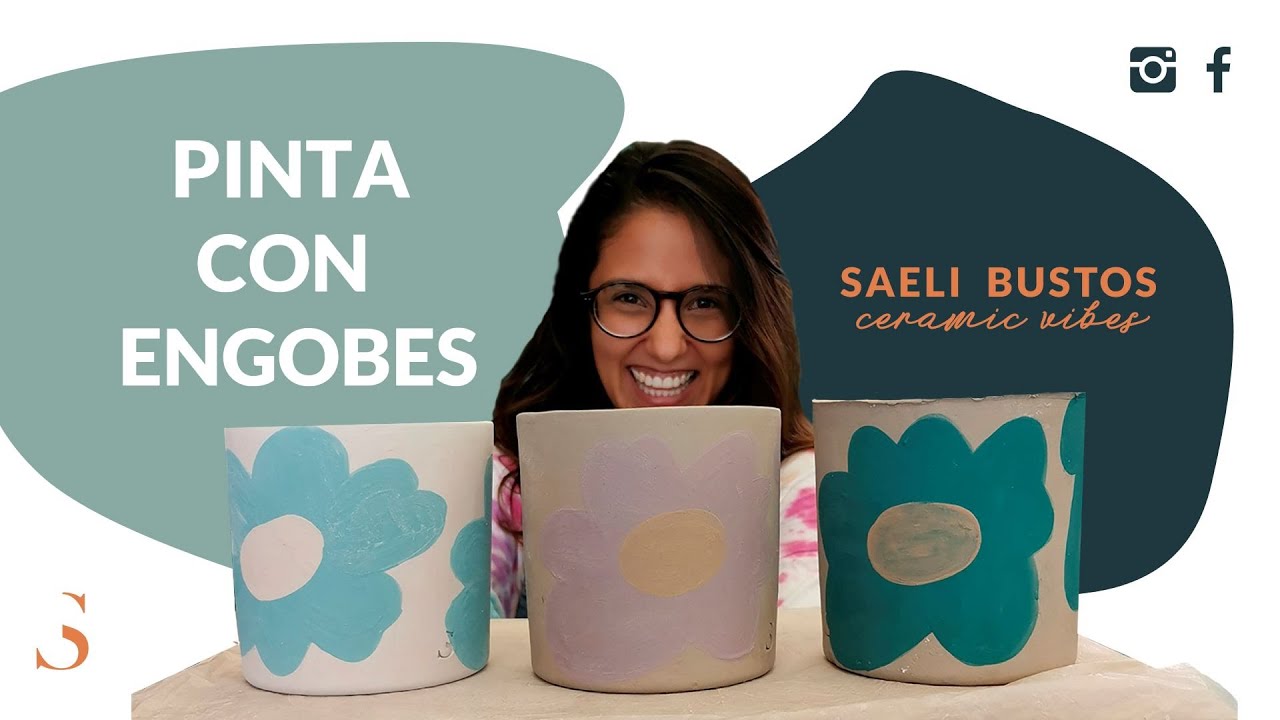 Pinta con engobes - Saeli Bustos