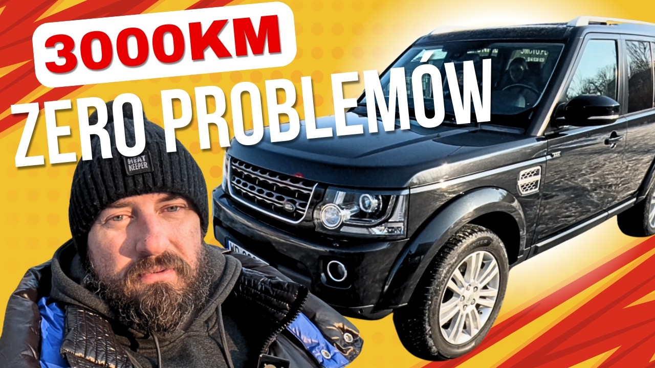 Awaryjny Land Rover Discovery 4? 3000 km po Europie i zero problemów