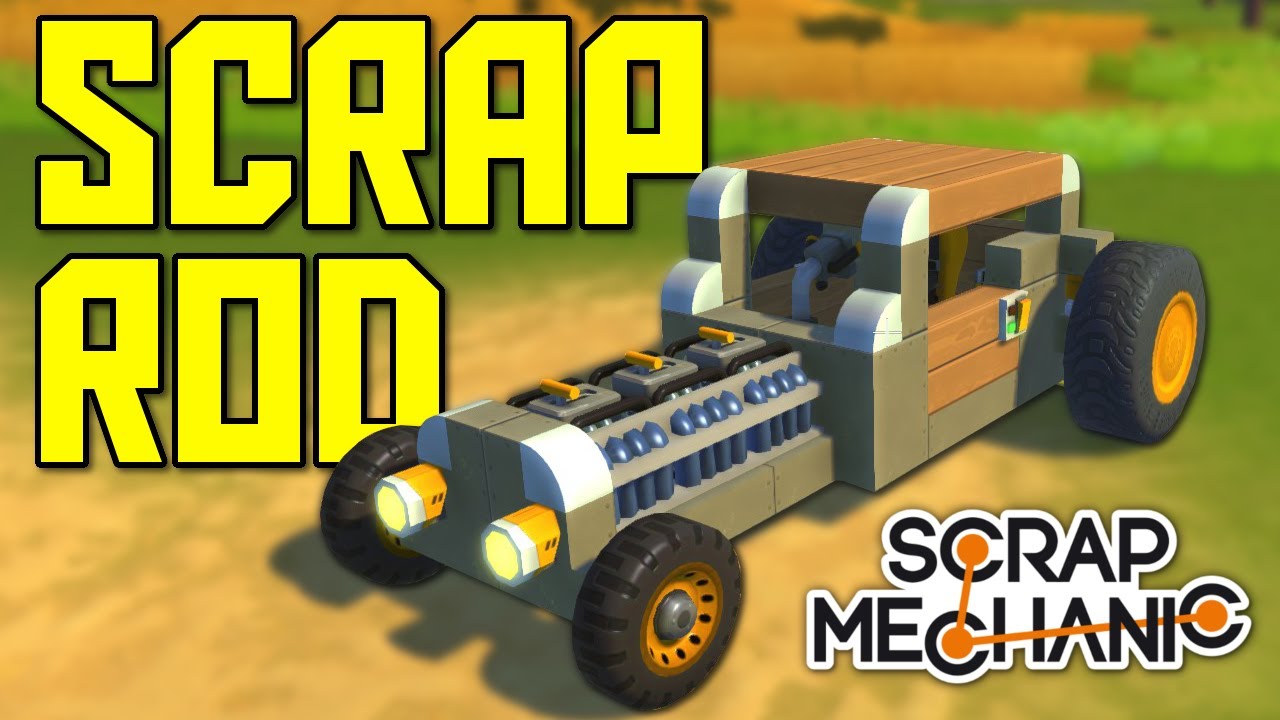 TUTO | Comment Construire une Moderne Voiture | Scrap Mechanic