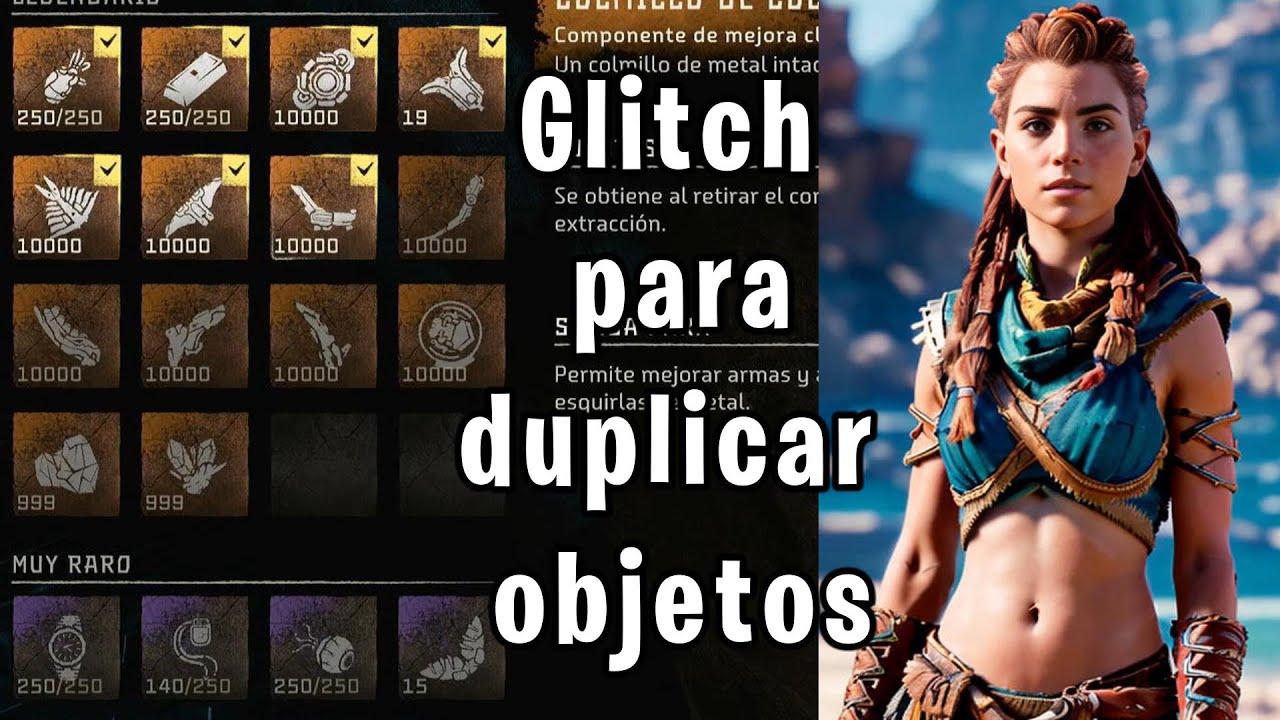 Tutorial para duplicar objetos en HORIZON FORBIDDEN WEST
