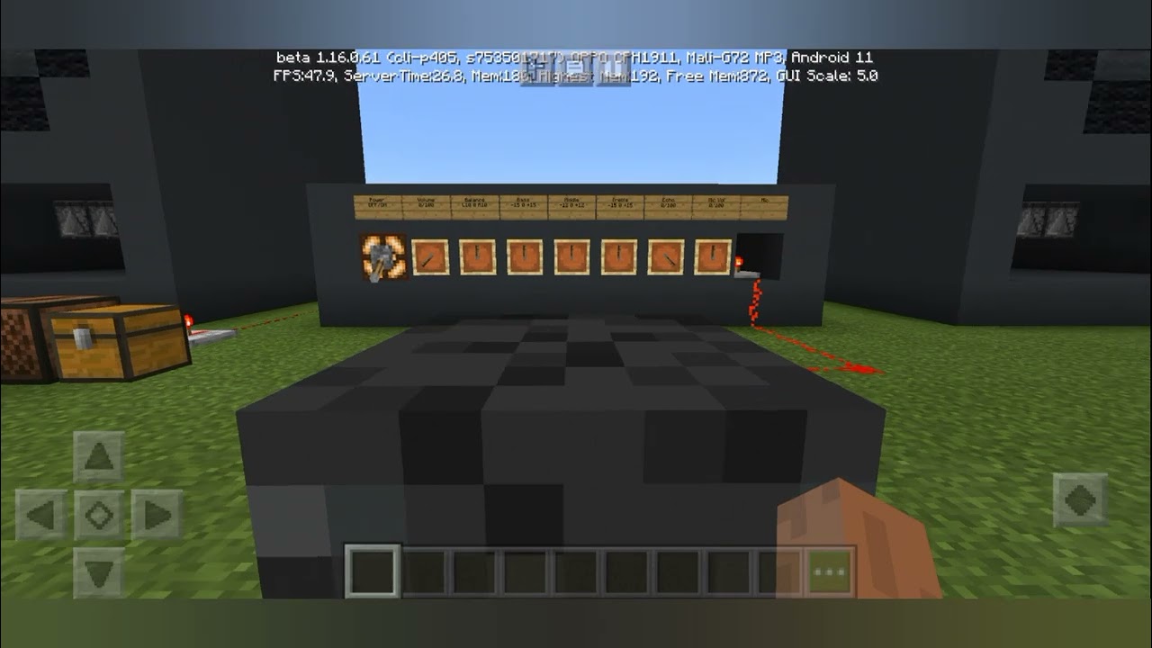 Minecraft Speaker Passive Amplifier 🎤 Mic Karaoke 🎚️ Echo Level