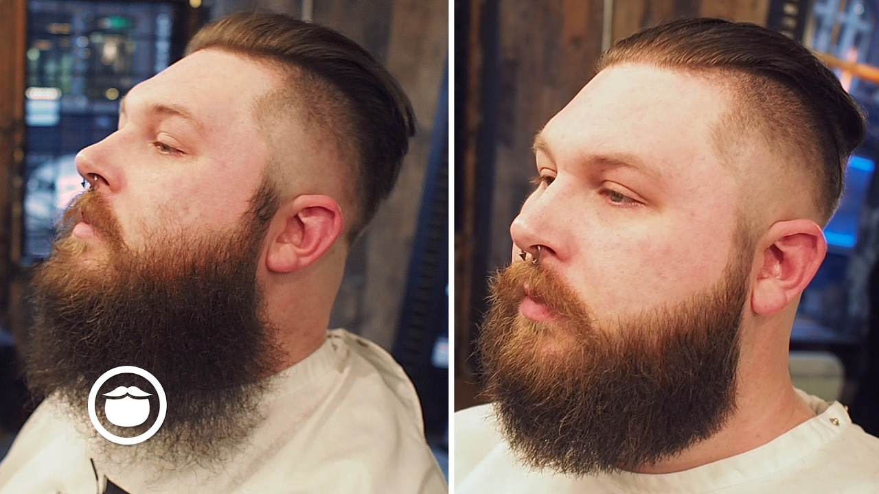 Bushy Beard Trimmed to Well Groomed | Cut and Grind
