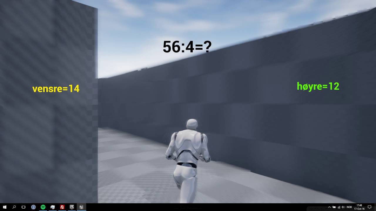Math-runner (Consept game desig 2)
