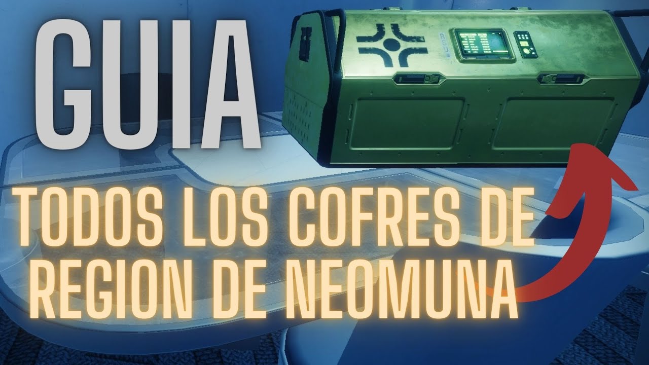 GUIA TODOS LOS COFRES DE REGION DE NEOMUNA | COFRES DORADOS | Destiny 2: Eclipse | Ryusuri