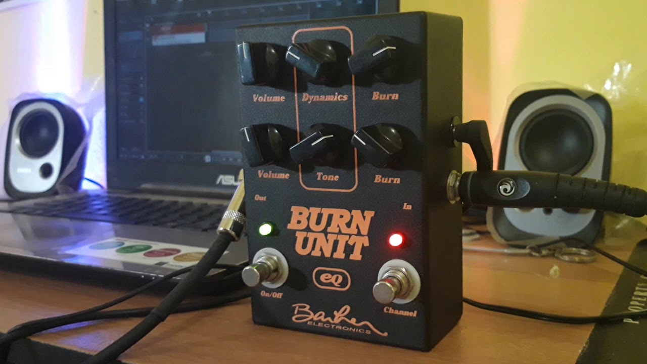 Barber Burn Unit Eq Dual Channel Overdrive from Barber Electronics
