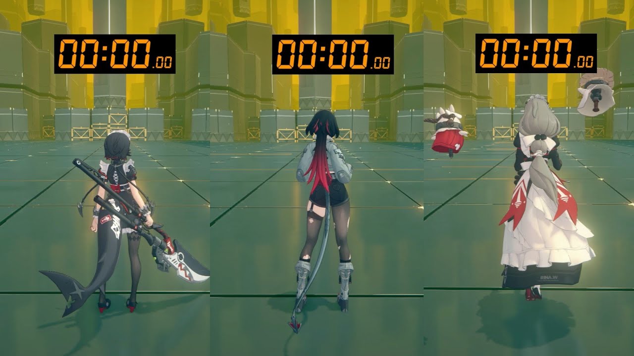 is Jane Doe Faster than Ellen and Rina..!? ZZZ