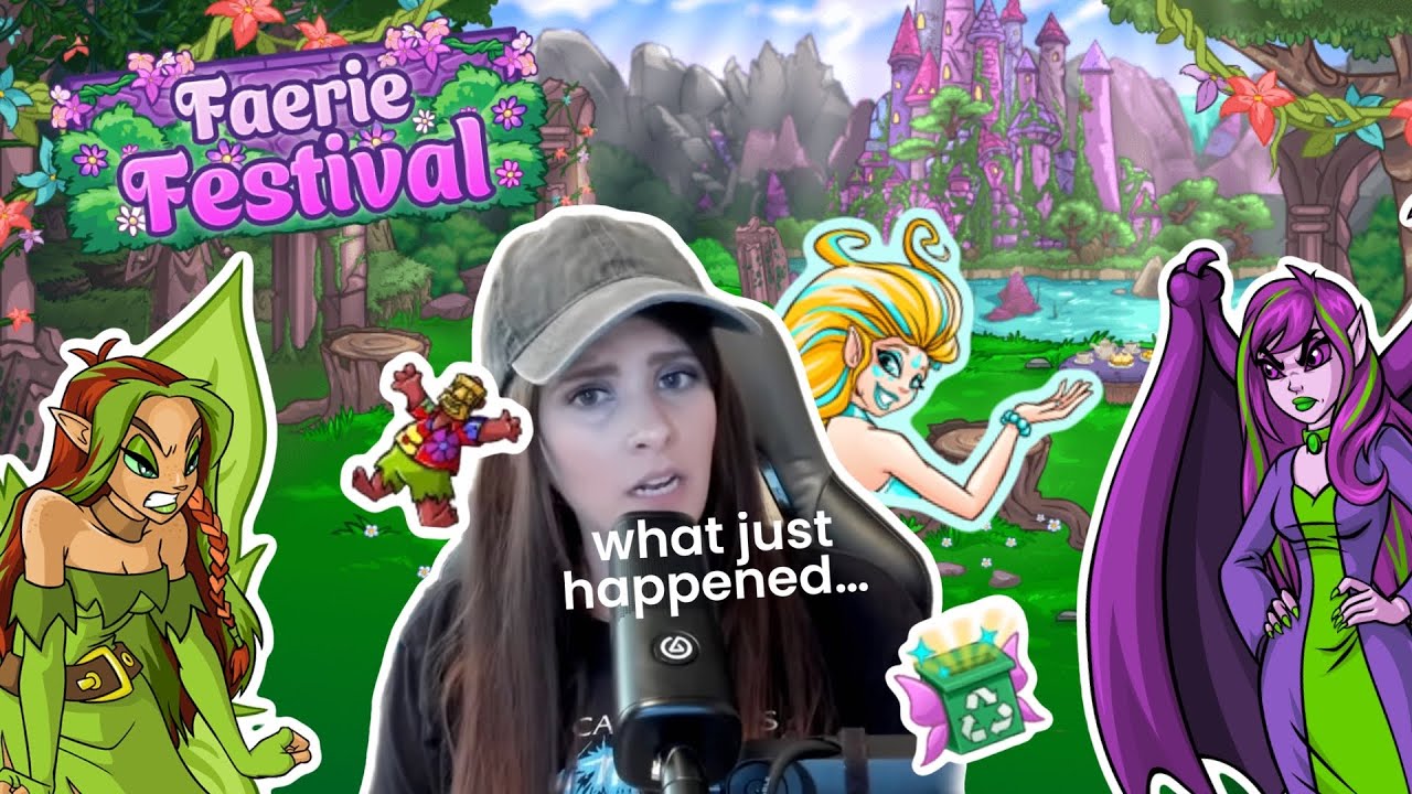the most unhinged event in NEOPETS HISTORY | 2023 faerie festival