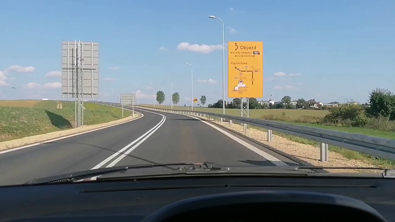 Autostradą A1 do Częstochowy... I nie tylko