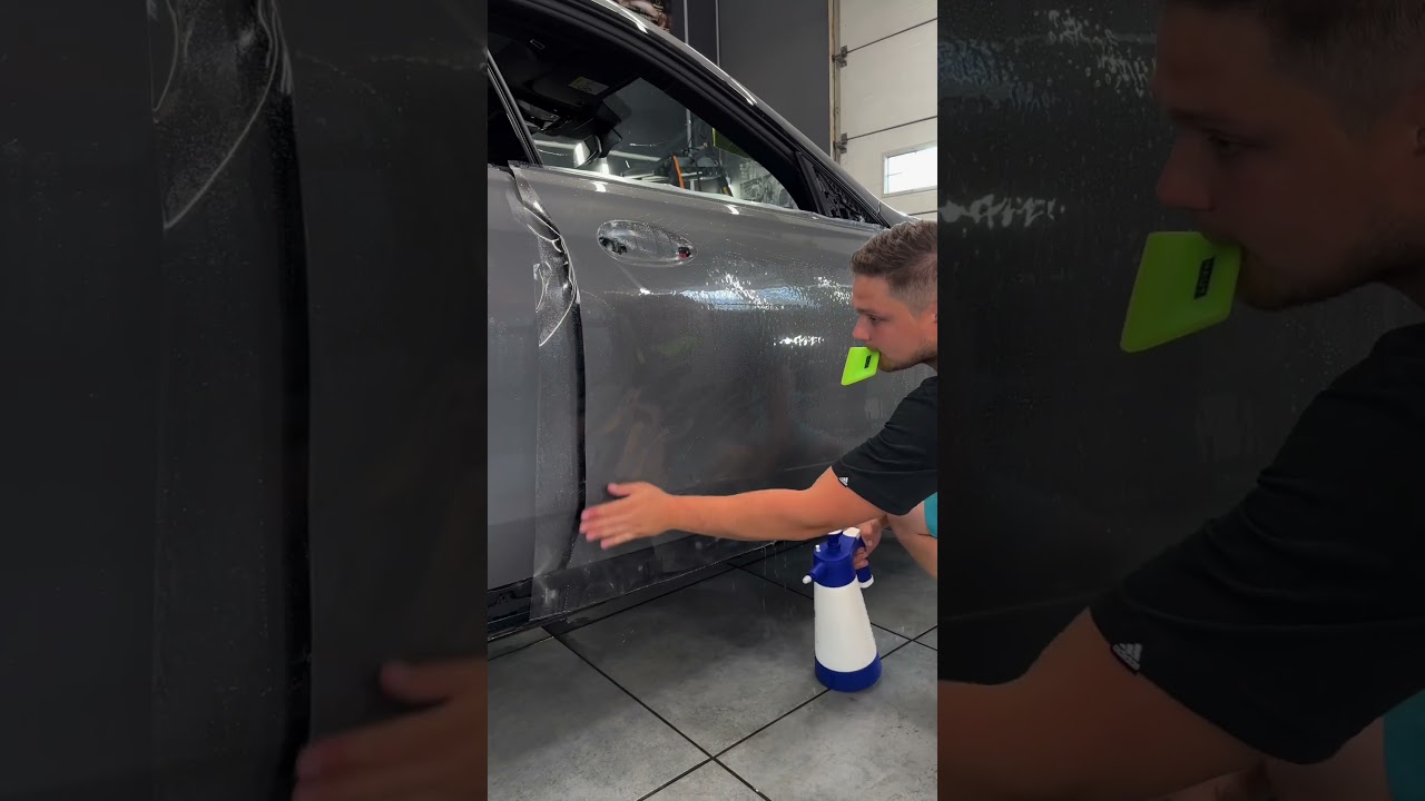 BMW 6 G32, полная оклейка в глянцевый полиуретан #minsk #wrapping #work #bmw #ppf