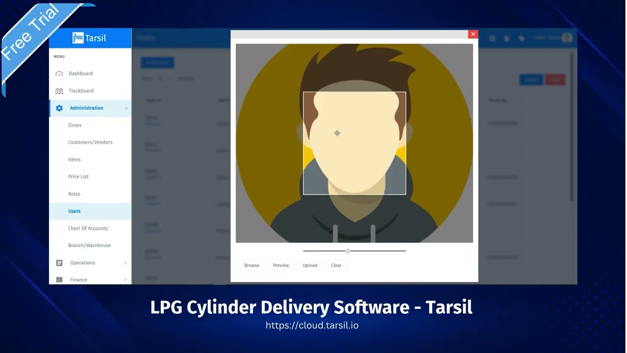 Create | Manage New Users in Tarsil LPG Cylinder Delivery Software