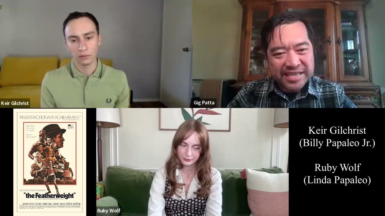 Keir Gilchrist and Ruby Wolf Interview for The Featherweight