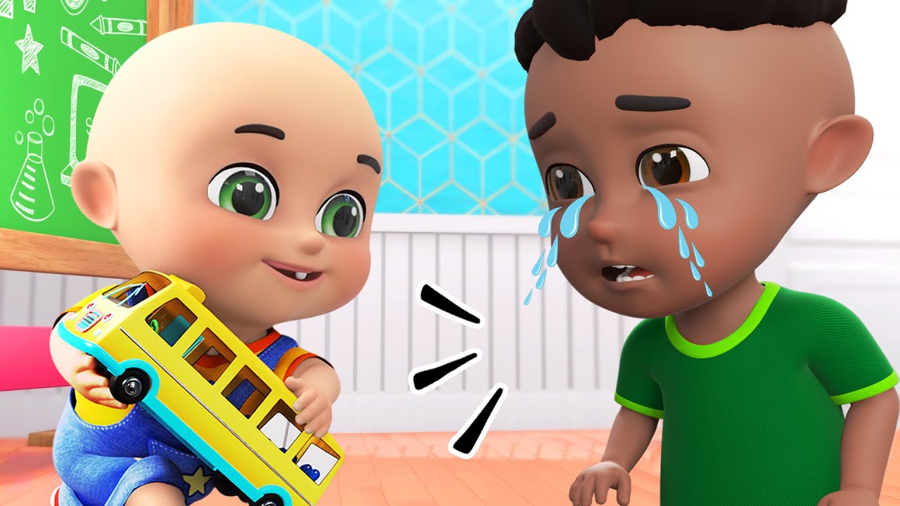 The Wheels on the Bus - Animal Sounds | Jugnu Kids Nursery Rhymes & kids Songs