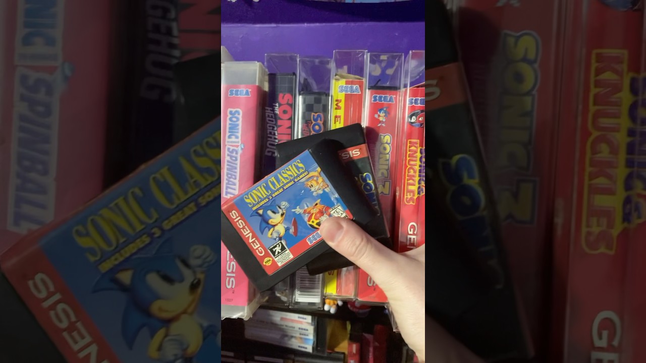 YOU don&rsquo;t own this Sonic game #retrogaming #sonic #rare #videogames #sega