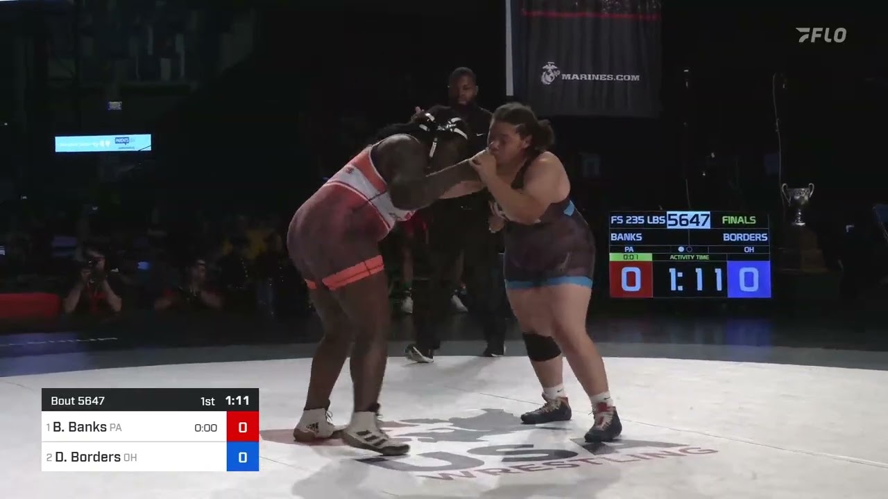 2024 16U USMC WFS National Champions: Brenda Banks vs Deionna Borders: 235 Ibs Finals