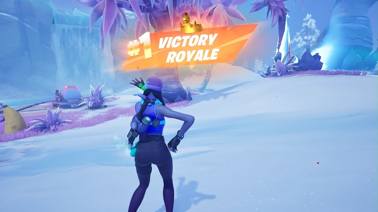 FRESH AURA (MINTY LEGENDS PACK) Skin Solo Gameplay in FORTNITE!