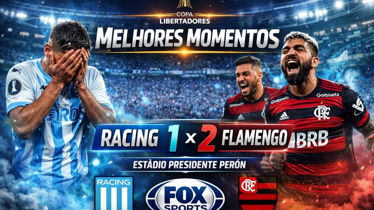 Racing vs Flamengo Semifinal da CONMEBOL Libertadores - EA FC 26