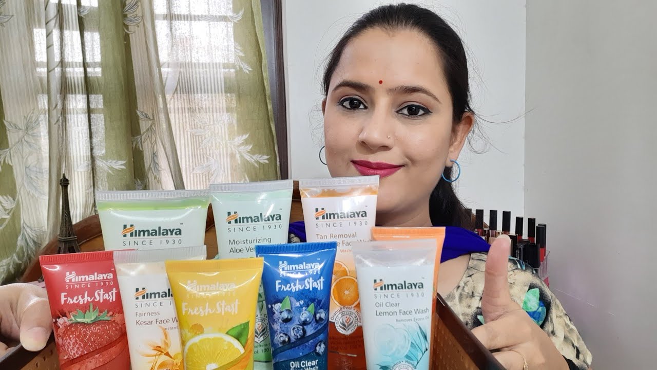 My all himalaya face wash collectionin hindi #vishakhavyassharma #himalaya