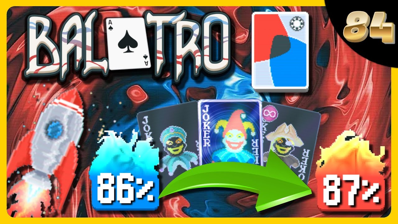 ¡MI PARTIDA MAS LOCA DE STICKERS DORADOS! || BALATRO DEL 0 AL 100%