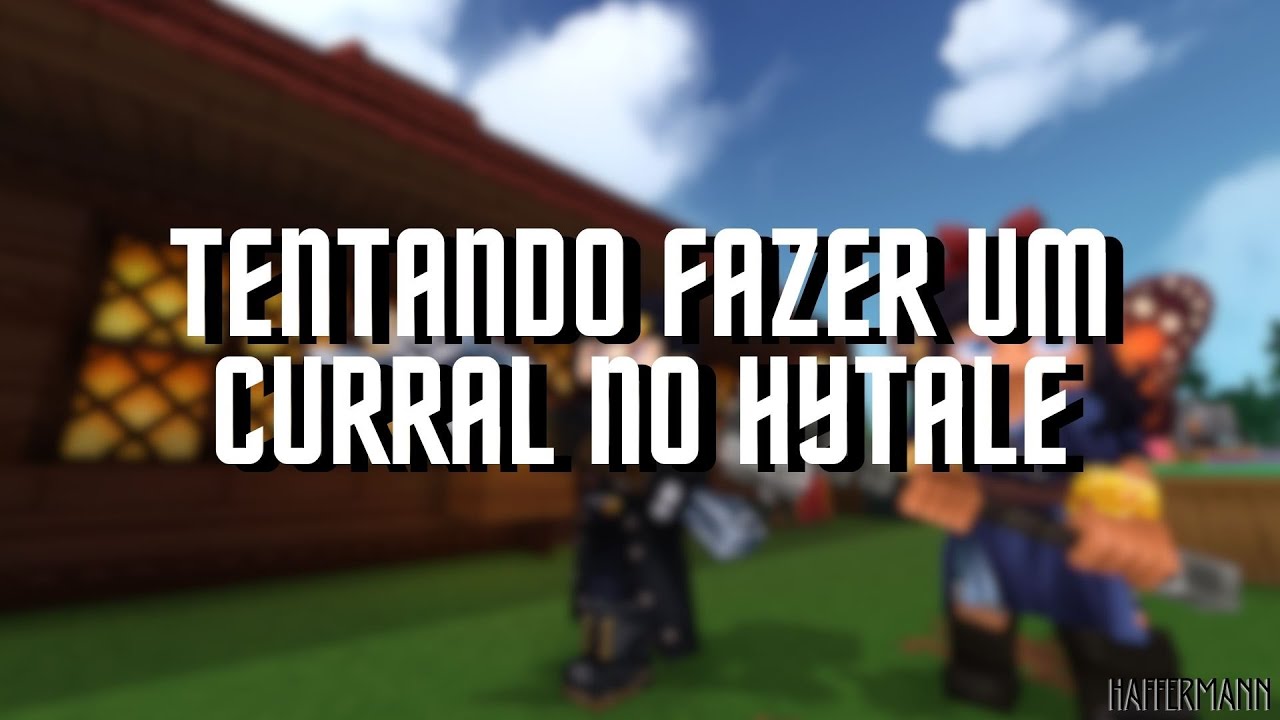 TENTAMOS FAZER UM CURRAL, MAS NÃO FOI COMO PLANEJADO!