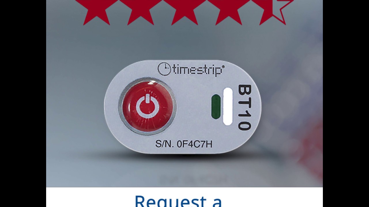 Timestrip Blood Temp 10: The Easiest Blood Temperature Indicator