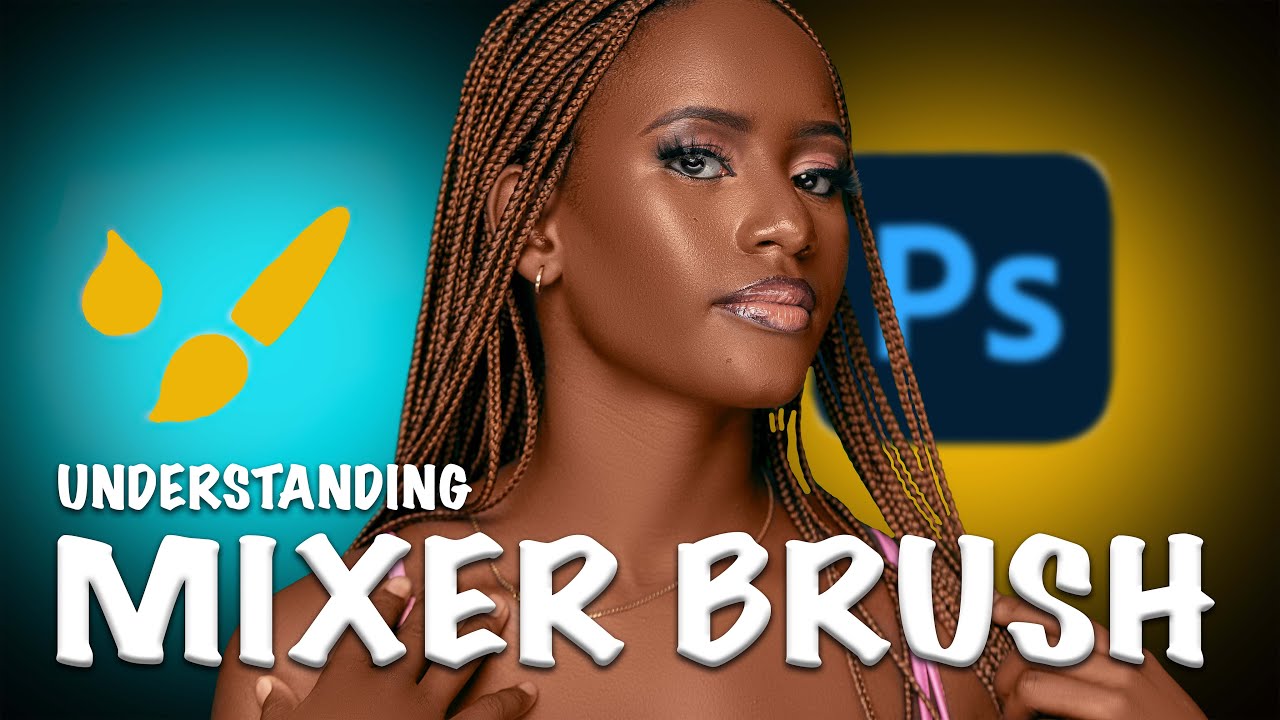 Best Mixer Brush Tool Settings For Skin Retouching In Photoshop