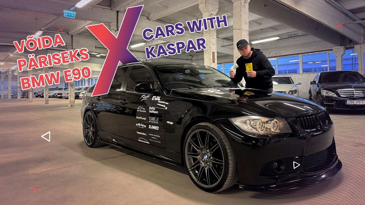 Loosiauto BMW E90 reveal x Cars with Kaspar