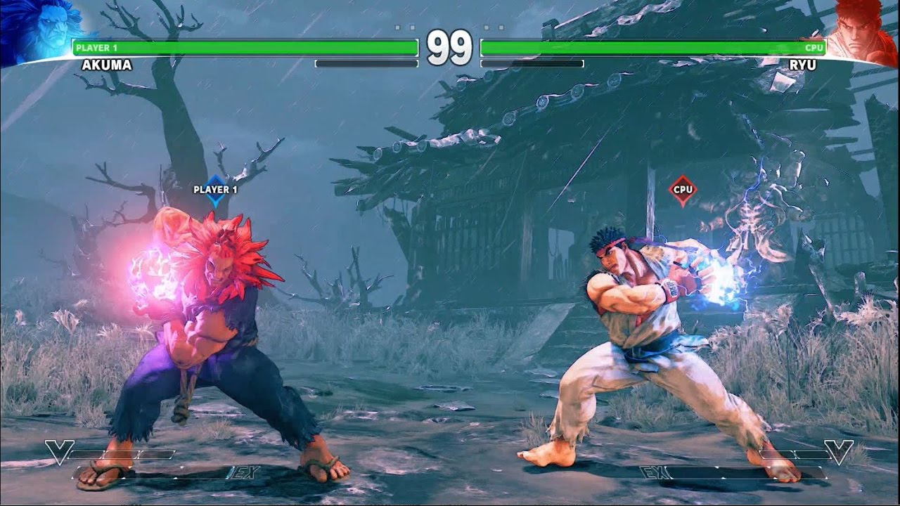 Street Fighter V - Akuma vs. Ryu: Temple of Ascension