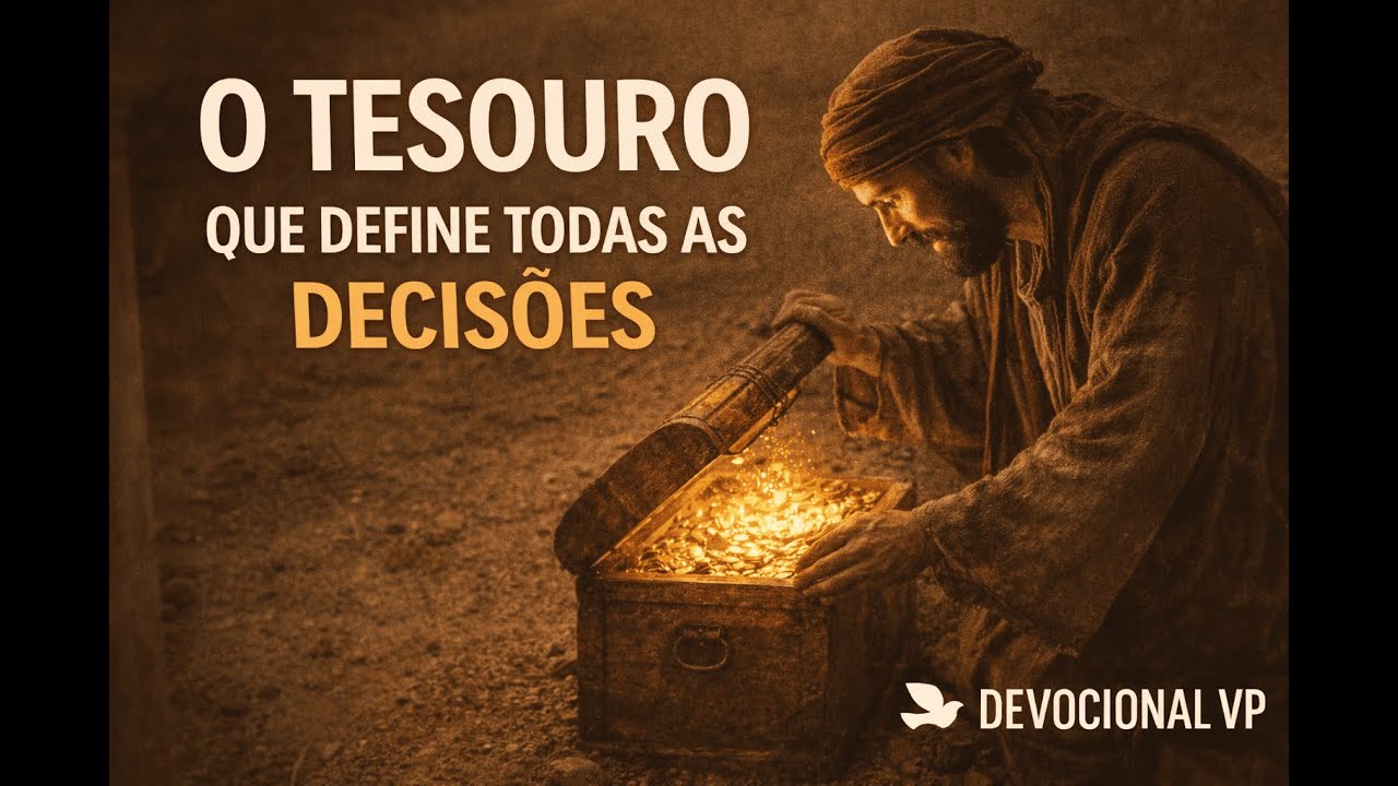 💰 O TESOURO QUE DEFINE TODAS AS DECISÕES | Devocional VP