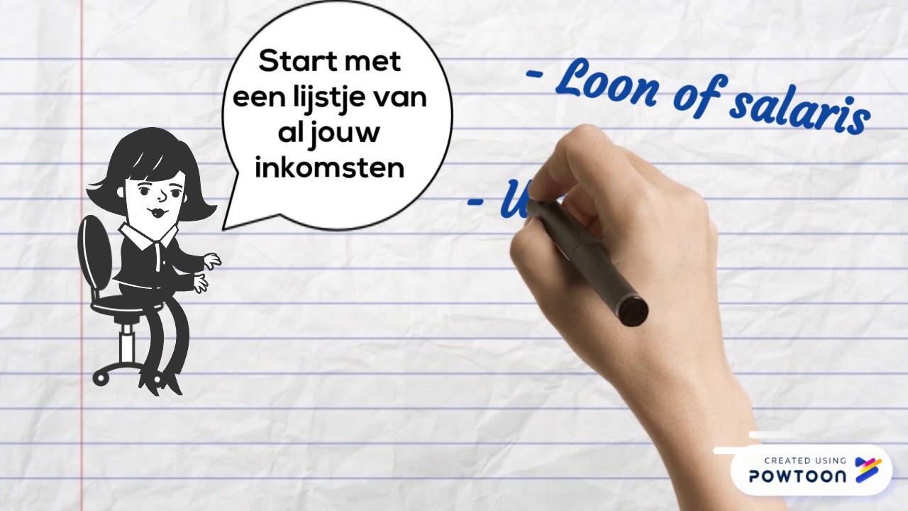 Instructiefilmpje budgetbeheer