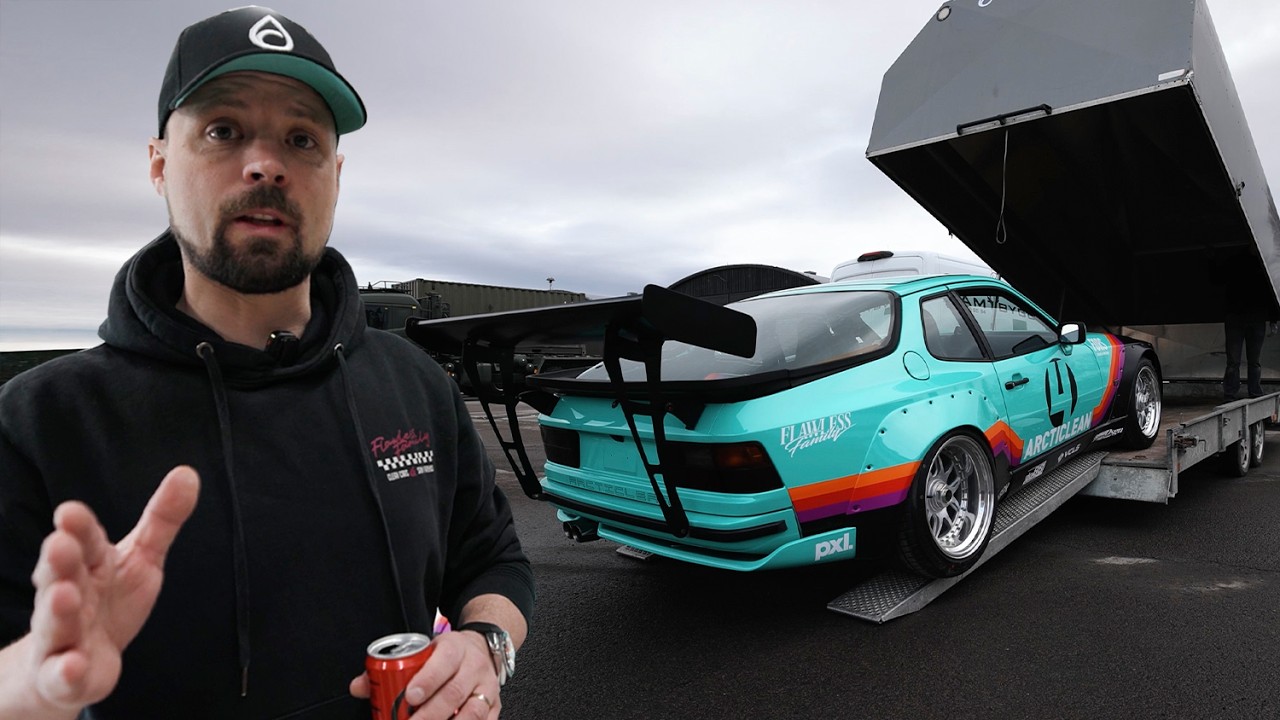 H&Auml;NG MED OSS TILL CUSTOM MOTOR SHOW