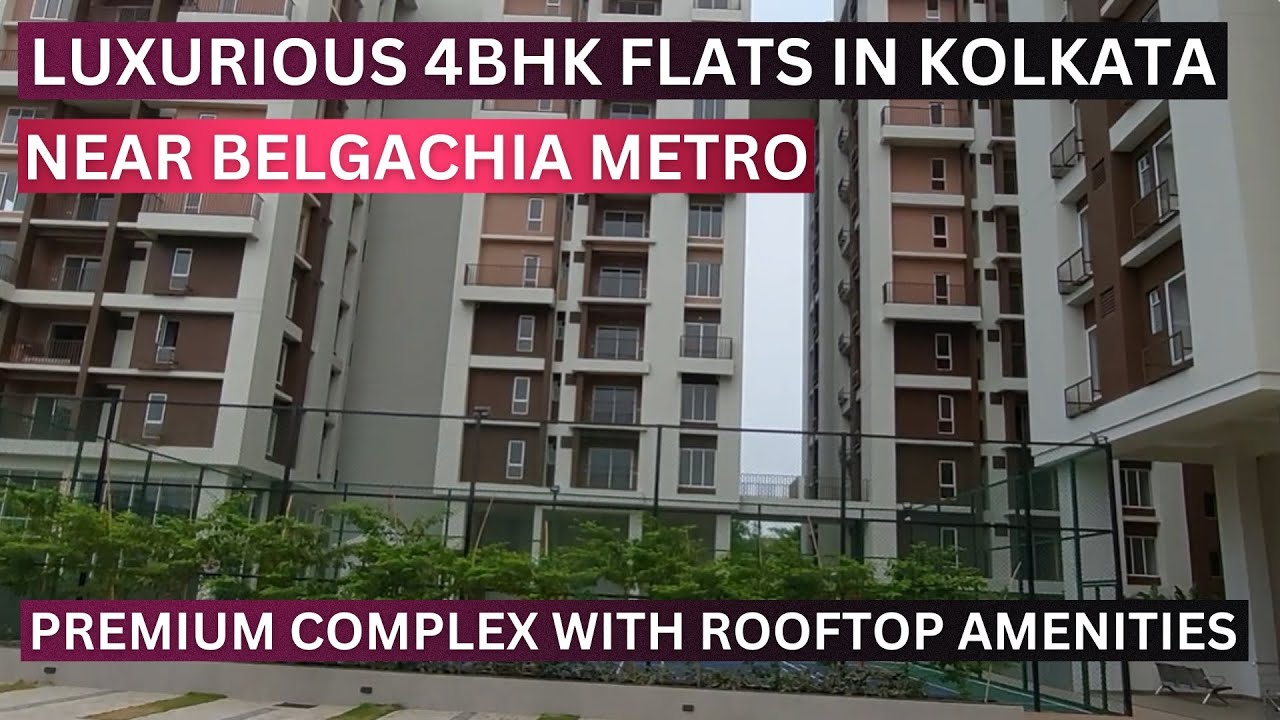 Premium 4Bhk Flats Sale In Kolkata📞8100293325 | Near Belgachia Metro #kolkata #property #4bhk #flats