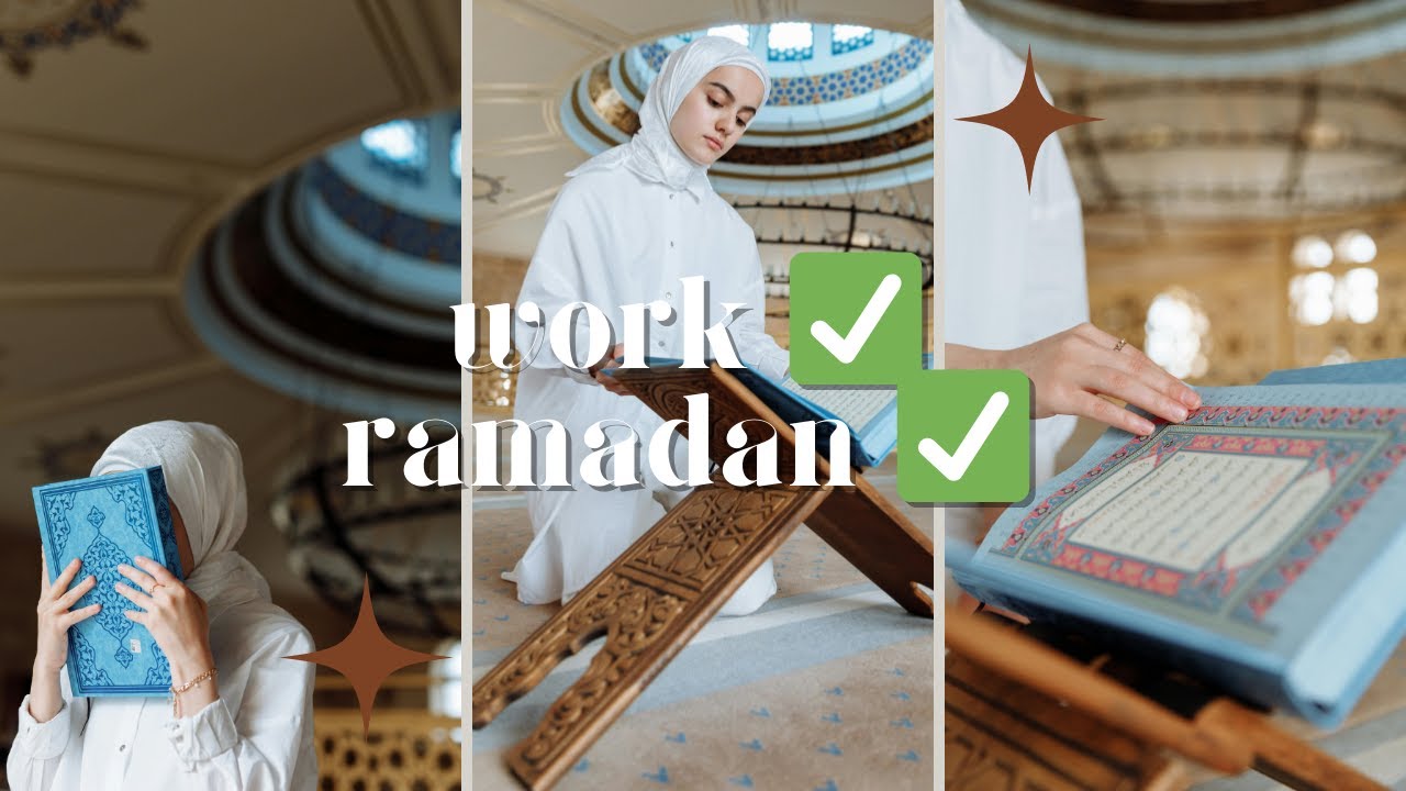 how to balance work & ramadan like a pro: 10 productivity hacks for 9-to-5 Muslims