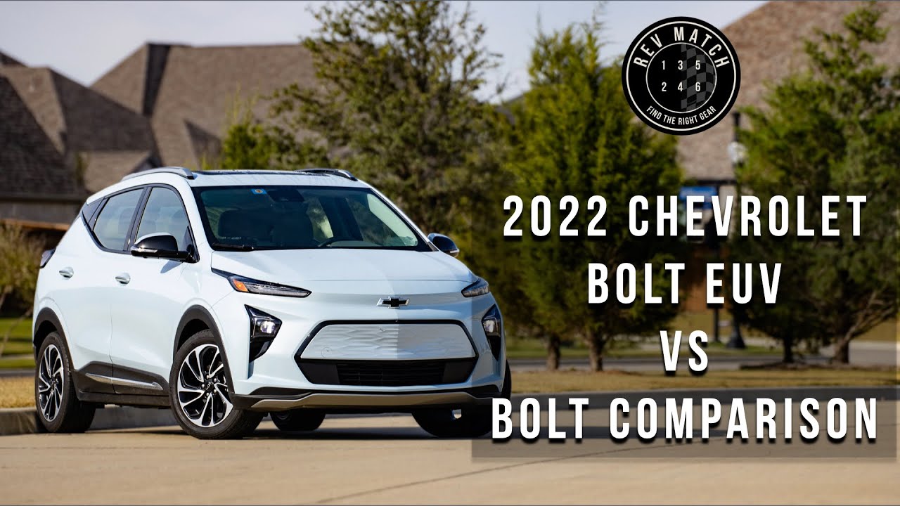 2022 Chevrolet Bolt EUV vs Bolt Comparison
