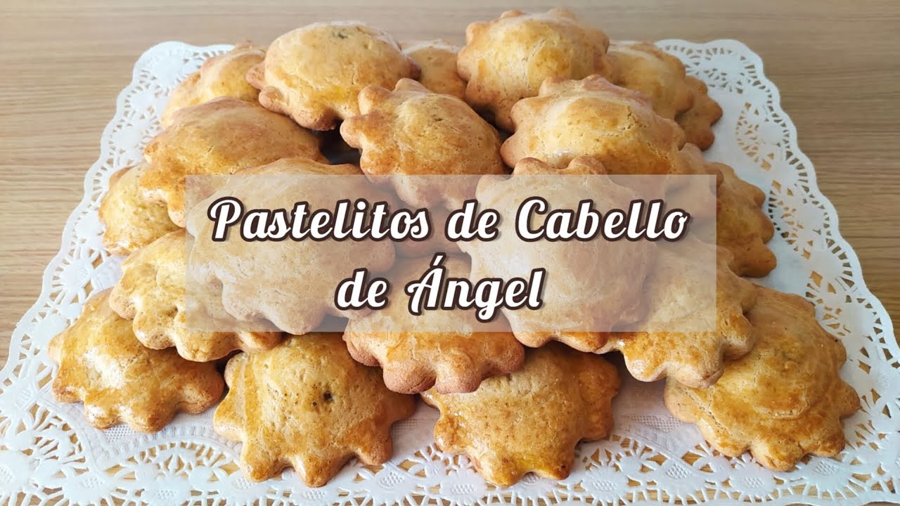 Pastelitos de Cabello de Ángel 😇 (Murcianos) | Receta paso a paso
