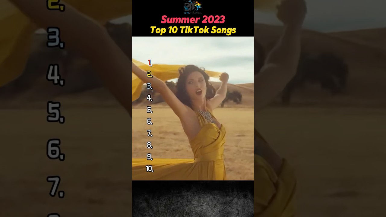 Top 10 TikTok songs of Summer 2023!