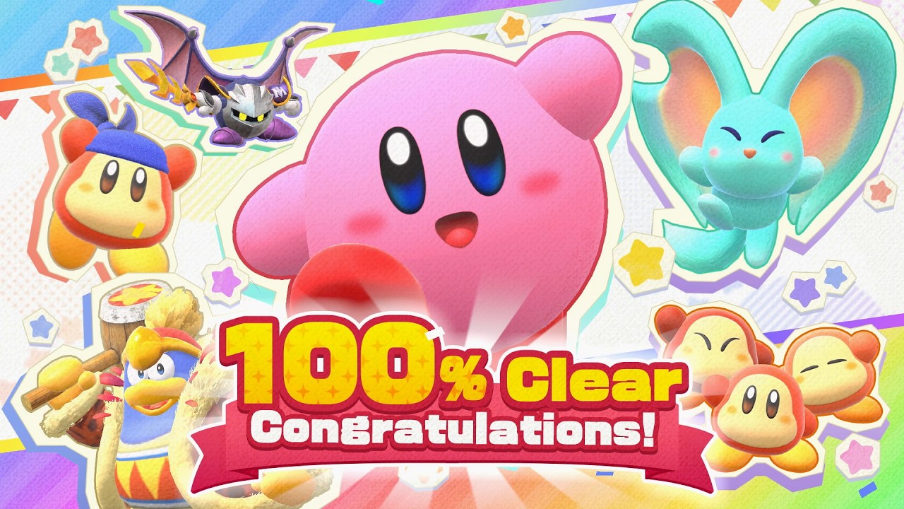 WE 100% COMPLETED KIRBY AND THE FORGOTTEN LAND!!! (Bro and Sis)